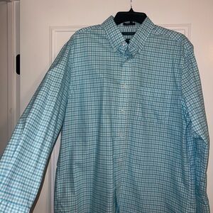 Men's Blue Checkered Shirt